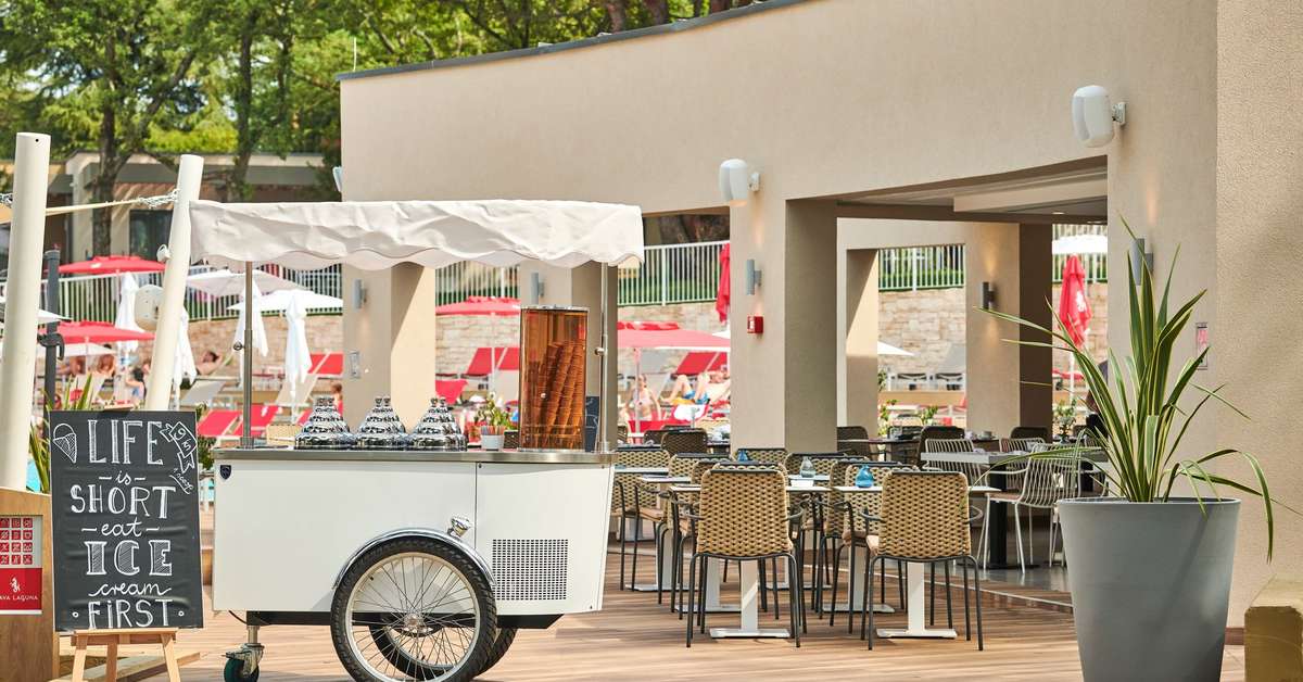 Ein Foto von den Einrichtungen im Hotel Park Plava Laguna