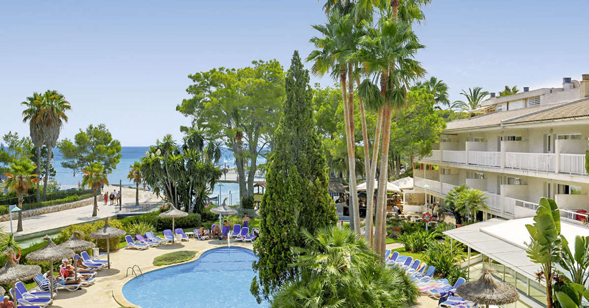 Een foto van het zwembad bij Allsun Hotel Orquidea Playa