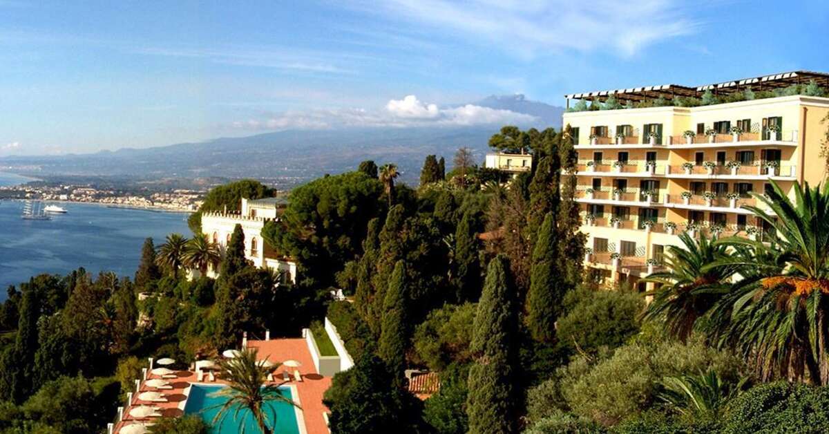 Een foto van een overzicht van San Pietro Grand Hotel
