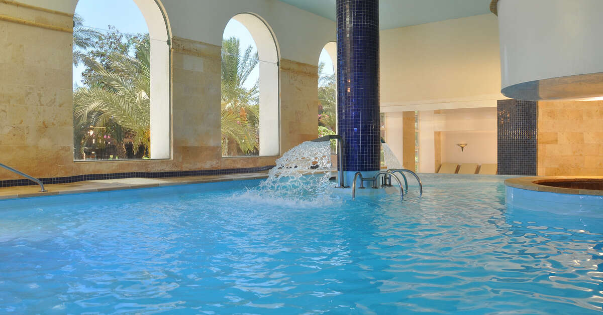 Ein Foto vom Pool im Sheraton Sharm Resort Villas & Spa