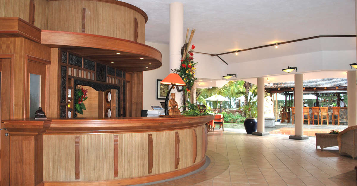 Een foto van het interieur van Aanari Hotel & Spa