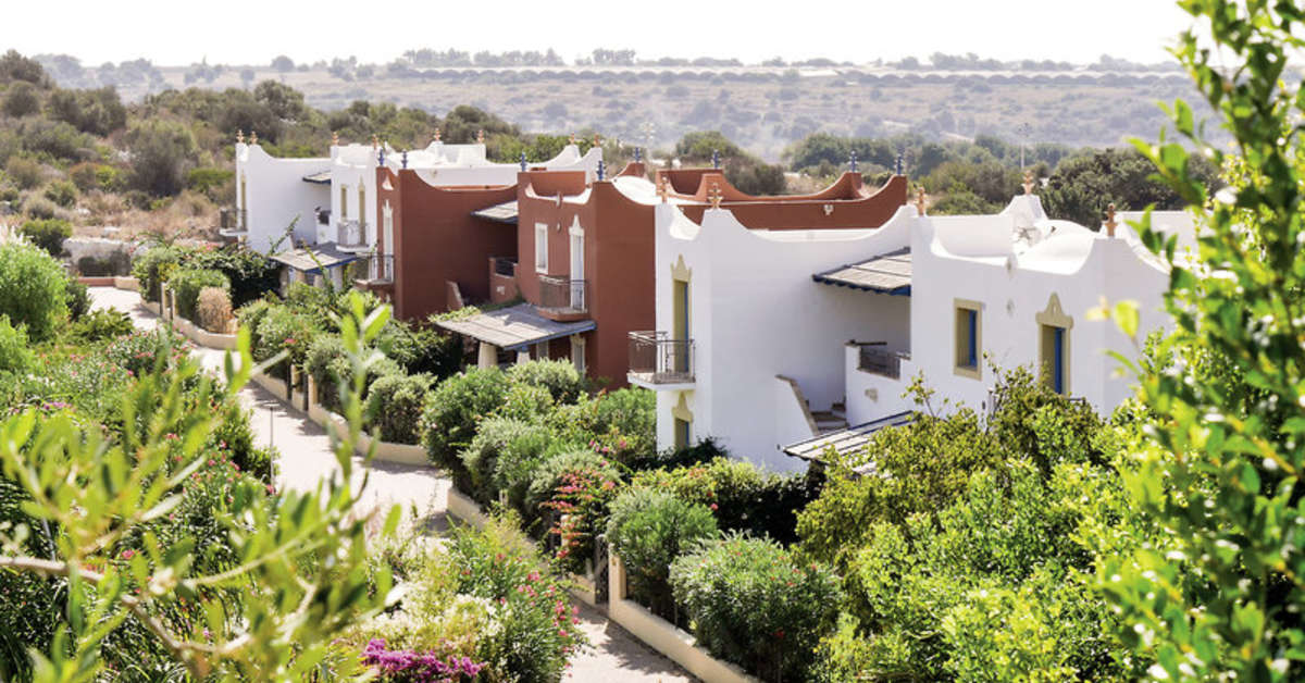 Ein Foto von der Außenansicht des VOI Marsa Sicla Resort