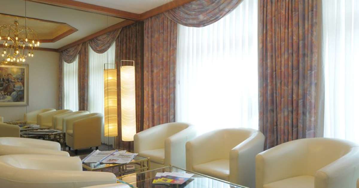 Een foto van het interieur van Ringhotel Loew's Merkur