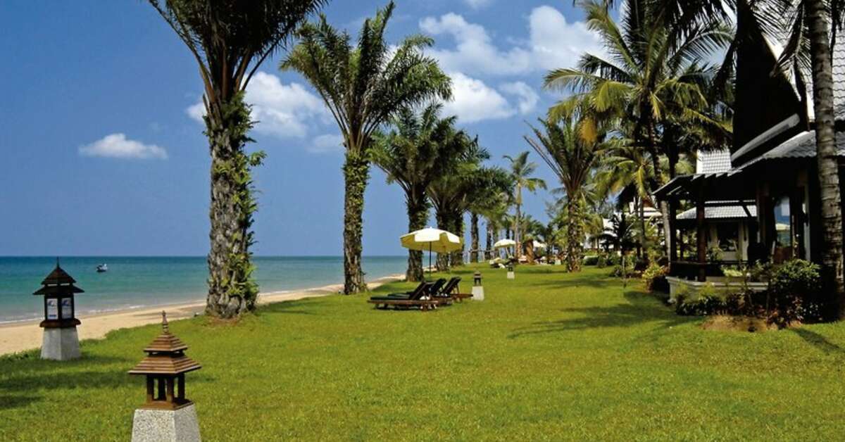 Ein Foto von der Terrasse im Mukdara Beach Villa & Spa Resort