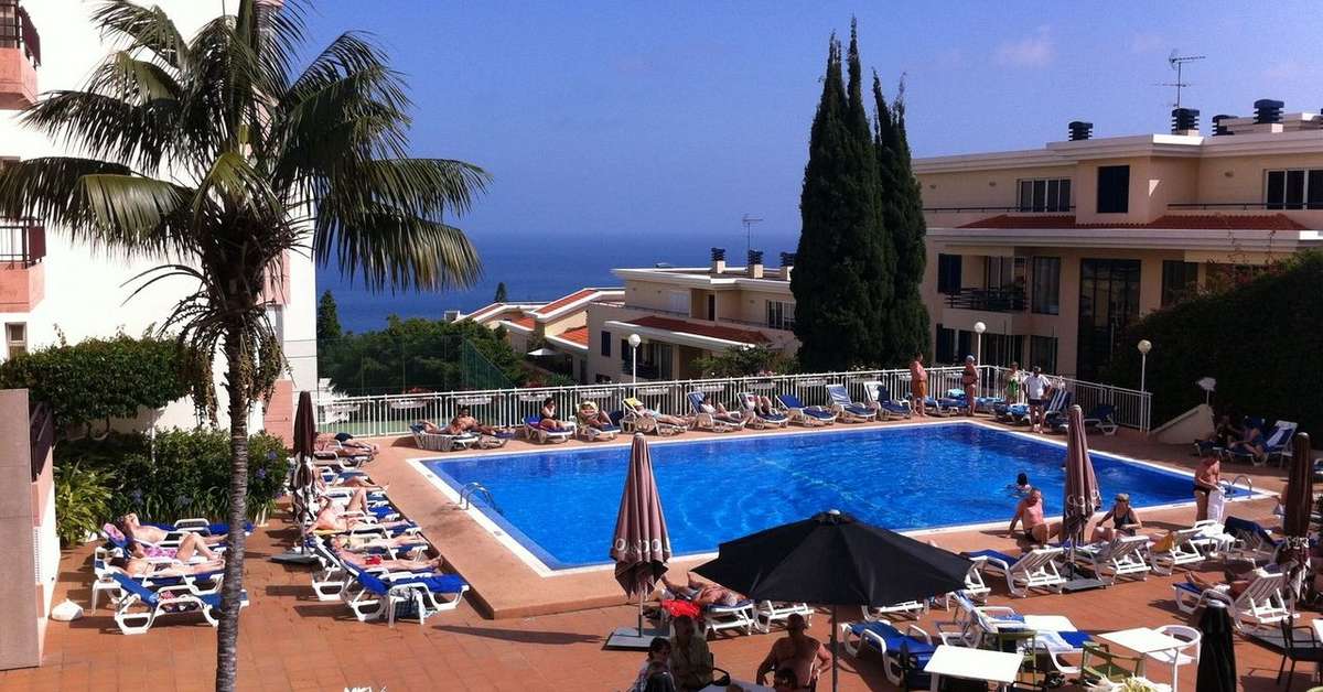 Een foto van een overzicht van Dorisol Estrelicia Hotel