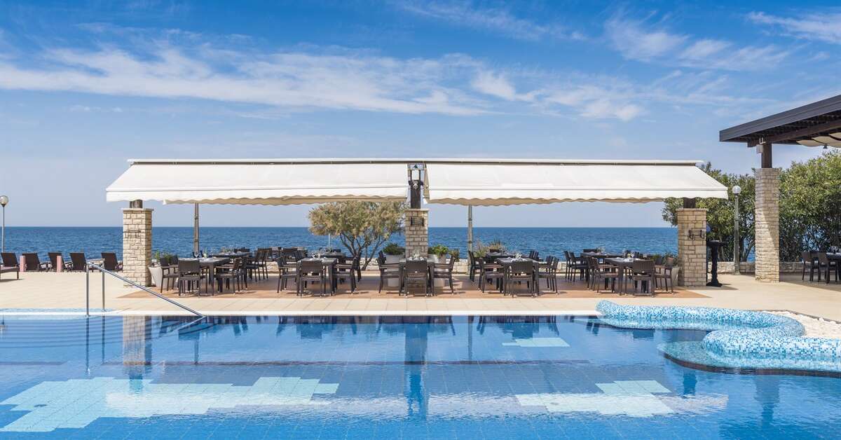 Een foto van het zwembad bij Istrian Villas Plava Laguna