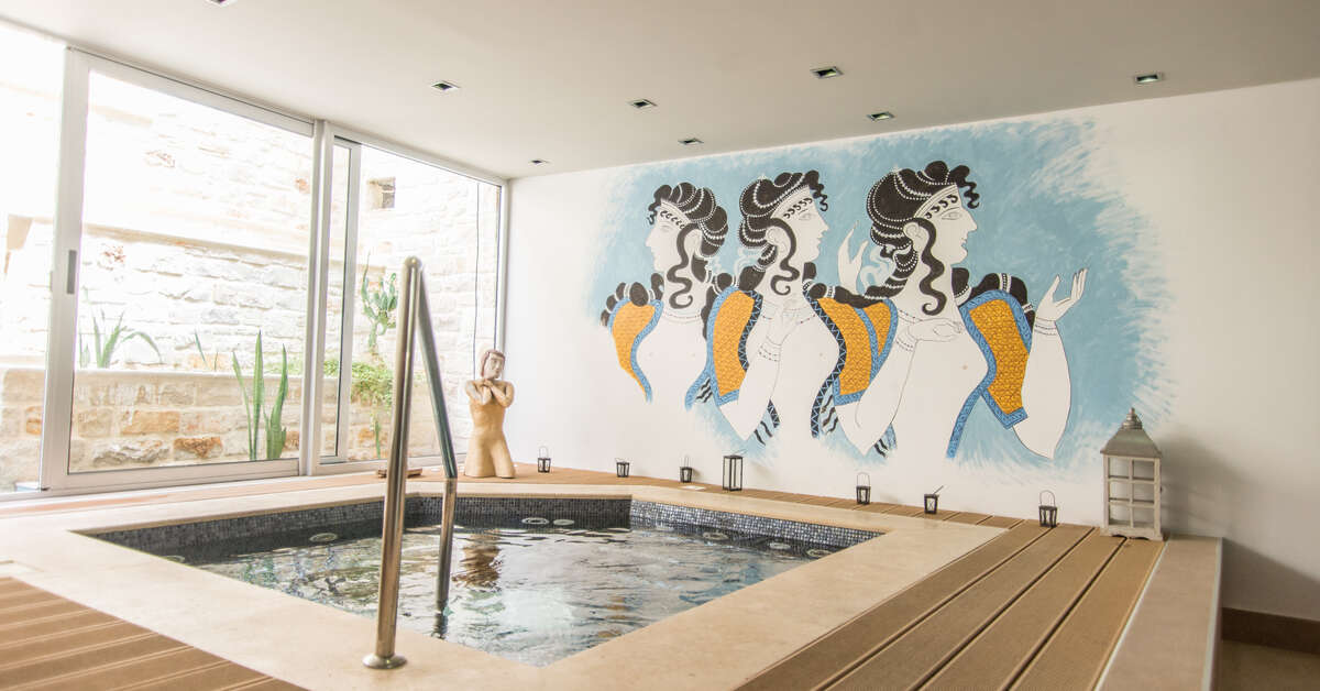 Een foto van de faciliteiten bij Macaris Suites & Spa