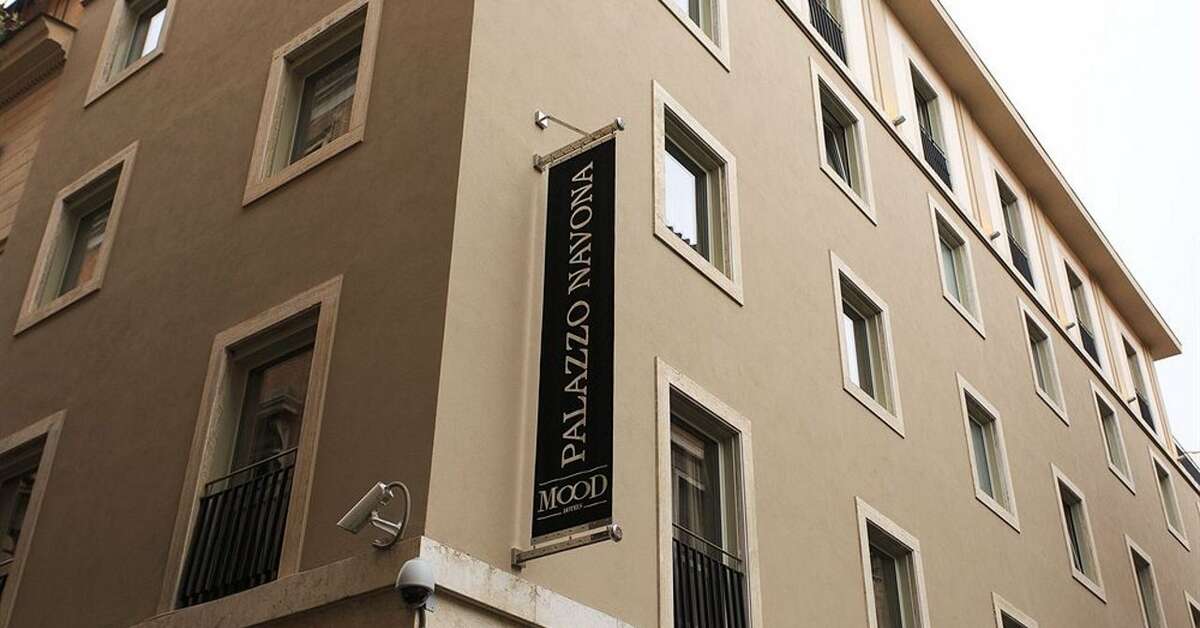 Een foto van de buitenkant van Palazzo Navona Hotel