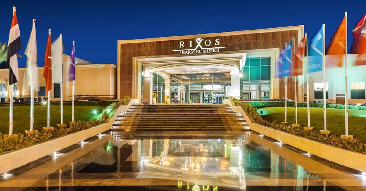 Een foto van de buitenkant van Rixos Sharm el Sheikh