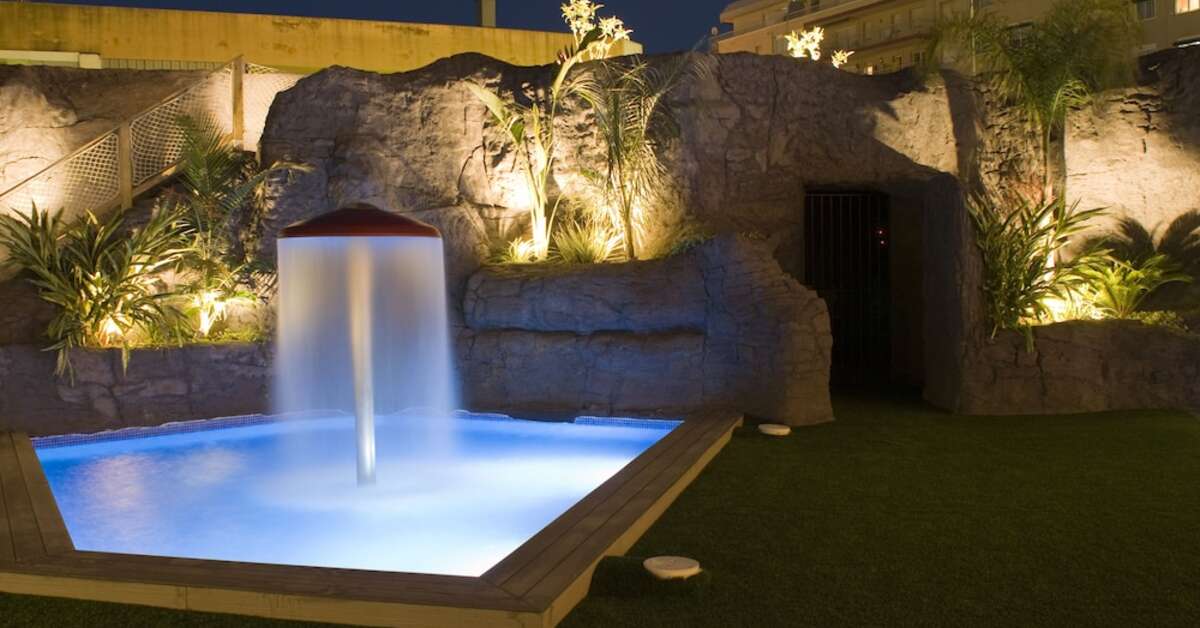 Een foto van het zwembad bij Hotel Papi