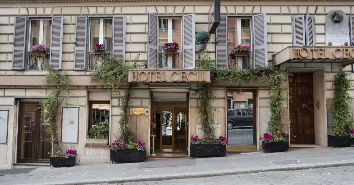 Een foto van Hotel Cecil Rome