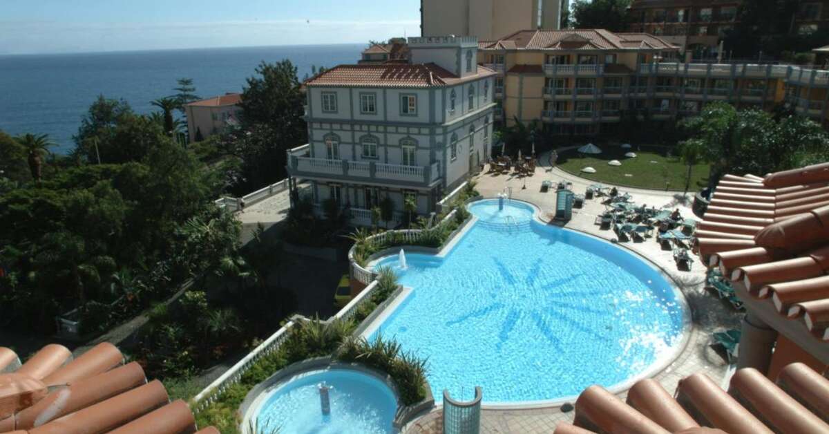 Een foto van een overzicht van Pestana Miramar