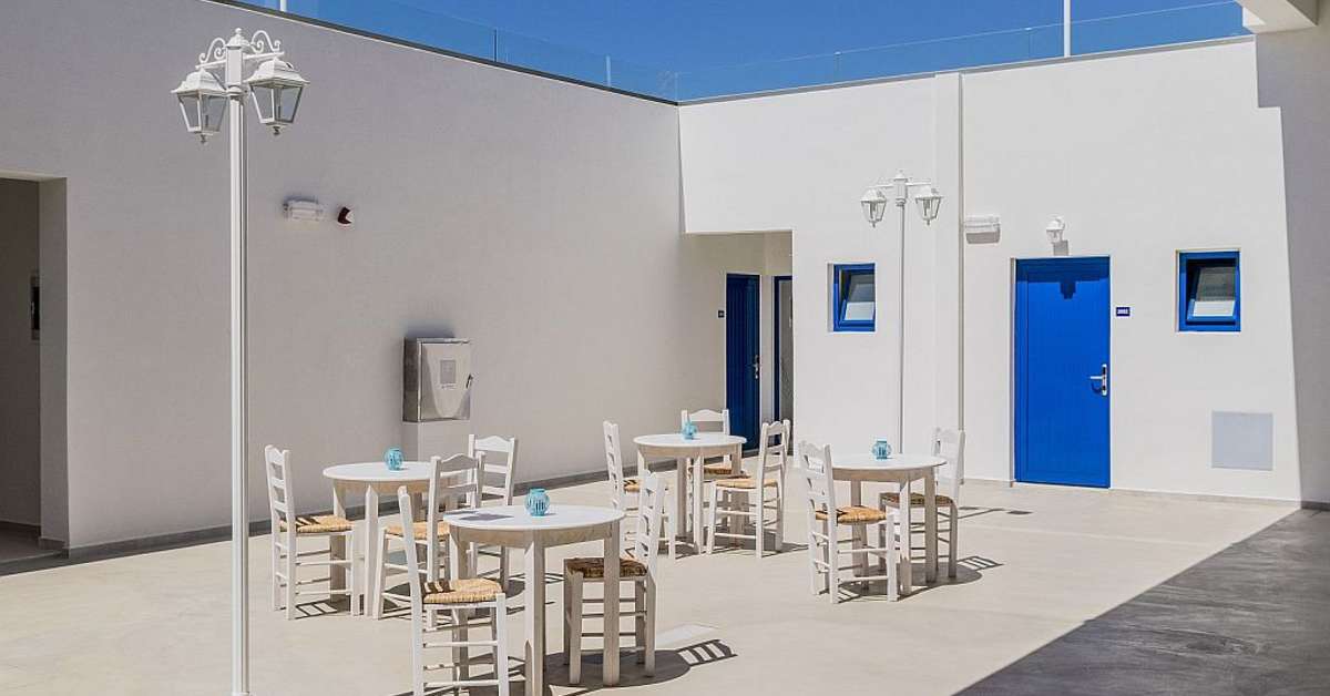 Een foto van het terras bij Eagles Nest Hotel