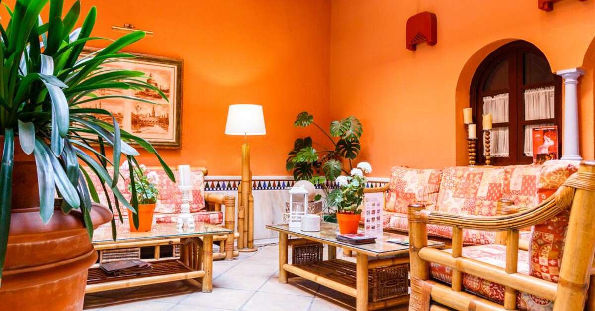 Een foto van het interieur van Patio de la Alameda