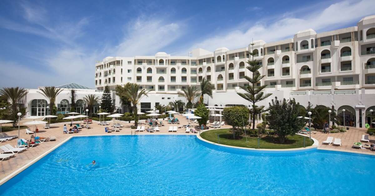 Een foto van het zwembad bij El Mouradi Hammamet Resort