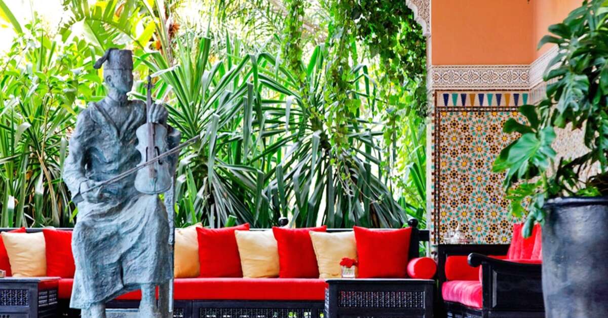 Een foto van de faciliteiten bij Sofitel Marrakech Lounge & Spa & Palais Imperial