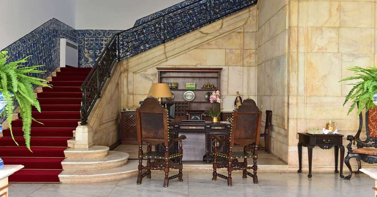 Een foto van het interieur van Pousada Castelo Estremoz