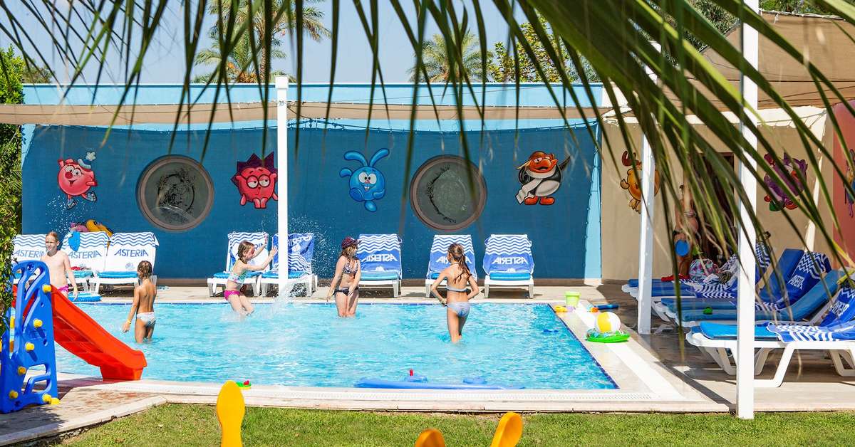 Een foto van het zwembad bij Sunis Elita Beach Resort & Spa
