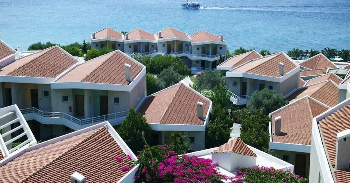 Een foto van de buitenkant van Proteas Blu Resort