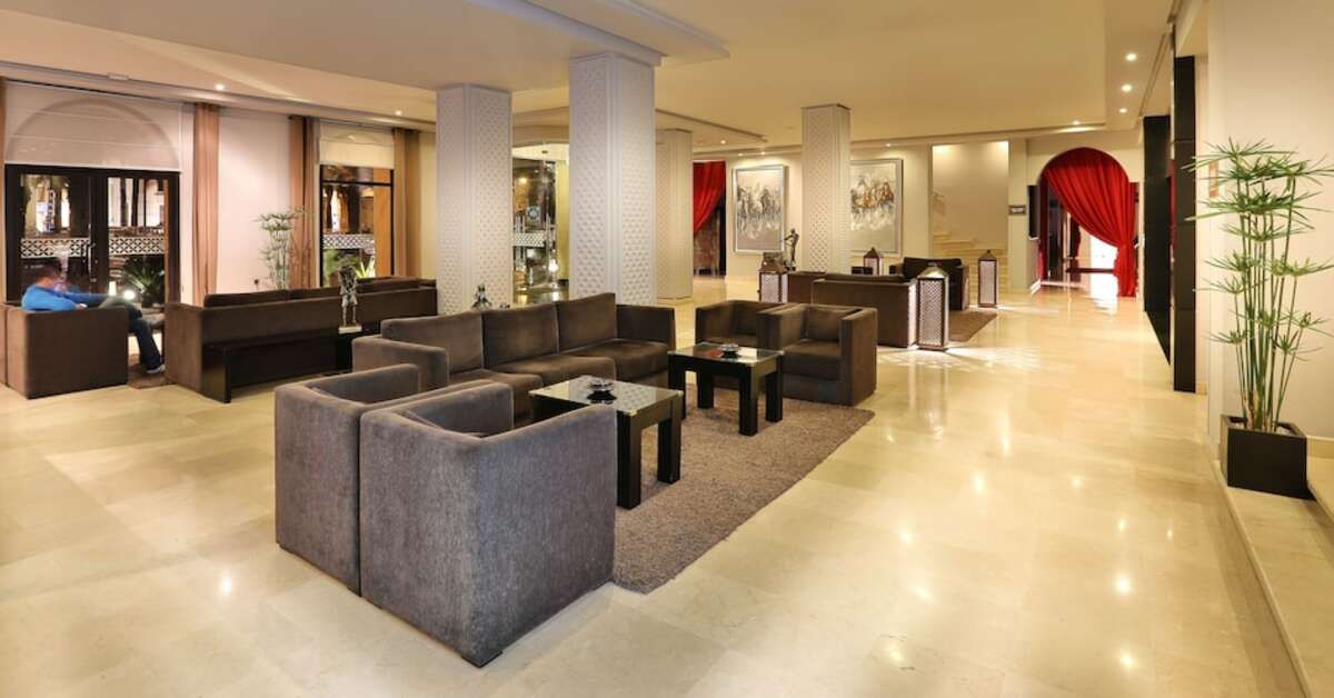 Een foto van het interieur van Grand Plaza Marrakech