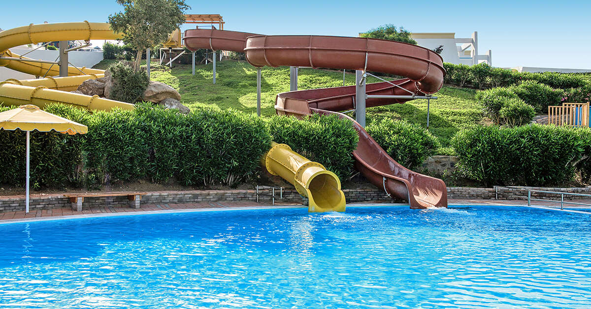 Een foto van het zwembad bij Mitsis Norida Beach Hotel