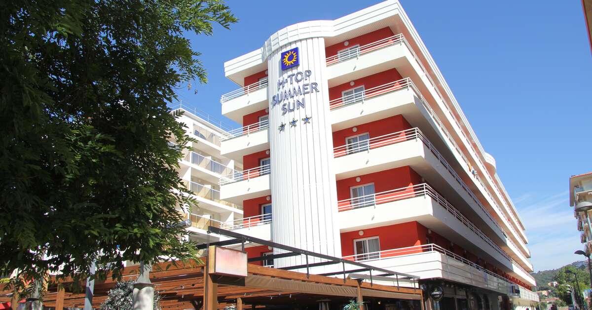 Een foto van de buitenkant van H-Top Summer Sun