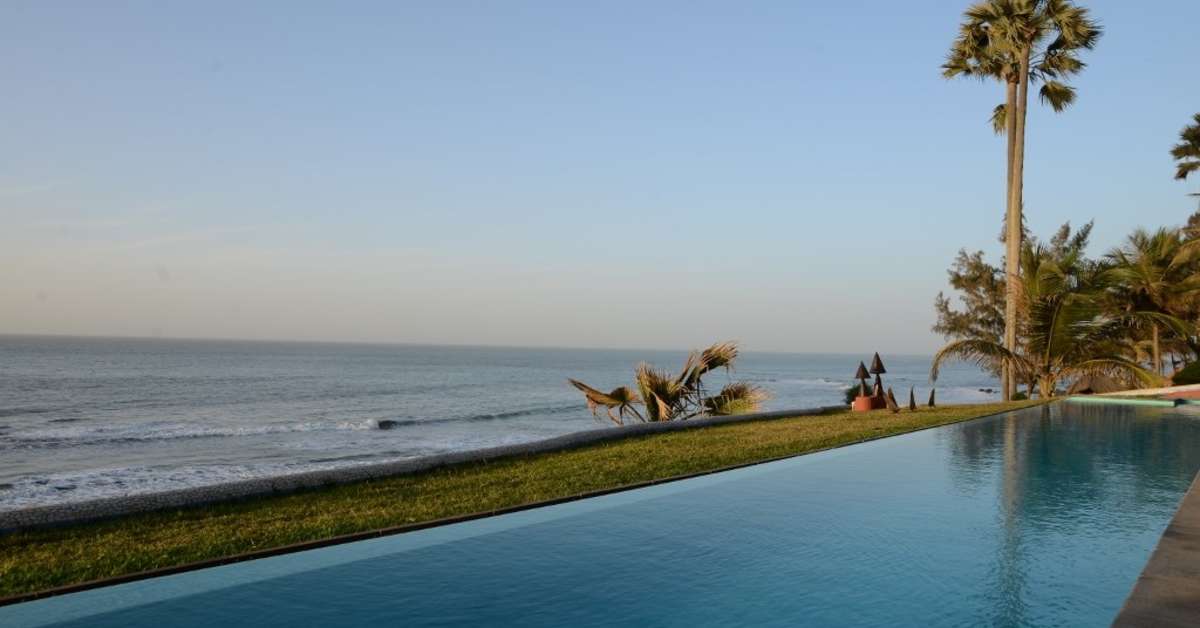 Een foto van het zwembad bij Ngala Lodge