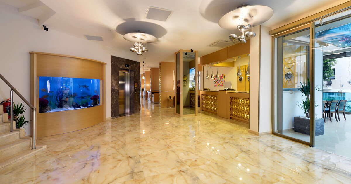 Een foto van het interieur van Aurasia Design Hotel