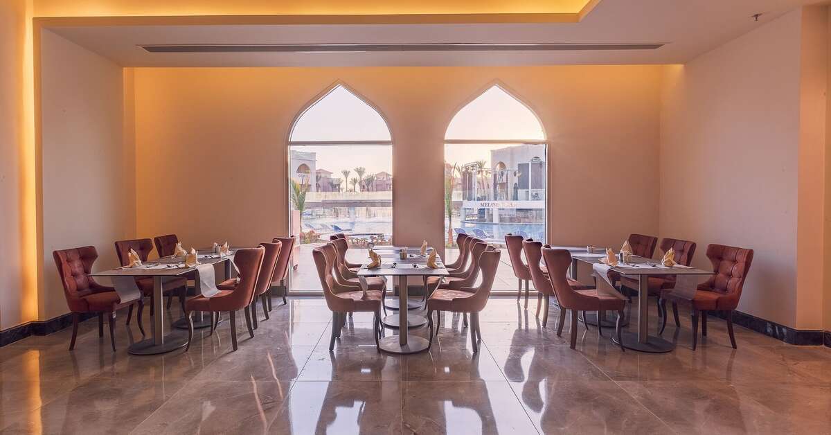 Een foto van de faciliteiten bij Pickalbatros Aqua Blu Resort Hurghada