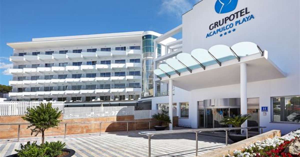 Een foto van de buitenkant van Grupotel Acapulco Playa