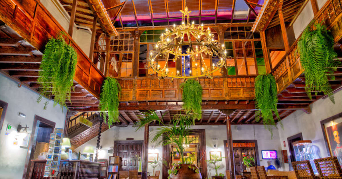 Een foto van het interieur van Hotel Marquesa