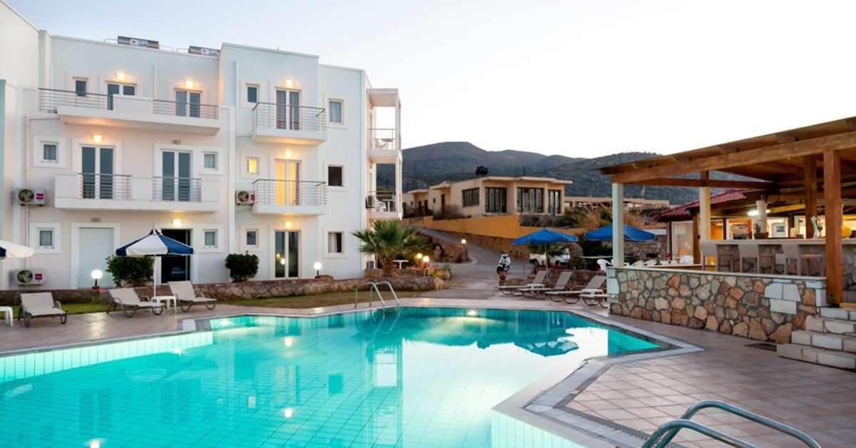 Een foto van het zwembad bij Laplaya Hotel