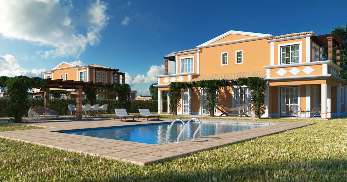 Een foto van het zwembad bij Colina Villas
