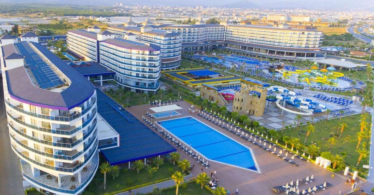Een foto van het zwembad bij Hotel Eftalia Marin