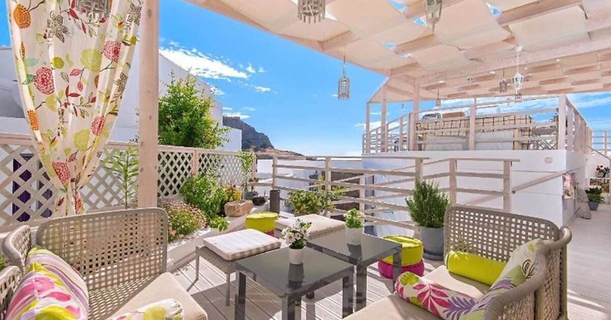 Een foto van Lindos Harmony Suites