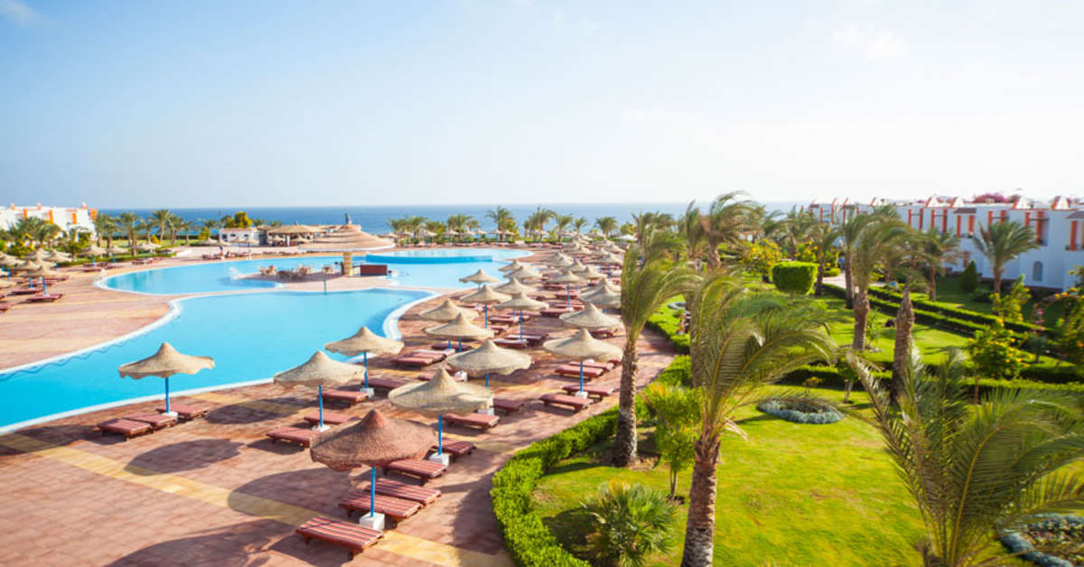Ein Foto vom Pool im Fantazia Resort Marsa Alam