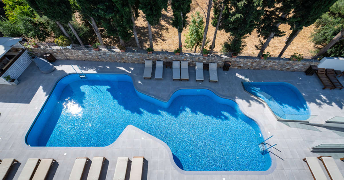 Een foto van het zwembad bij Sunny Days Hotel & Appartementen