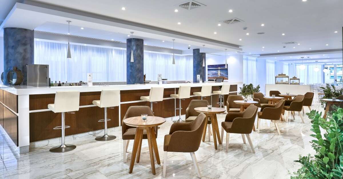 Ein Foto von den Einrichtungen im Gaia Sun N Blue Hotel