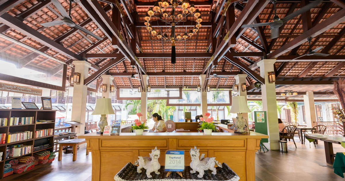 Een foto van het interieur van Khao Lak Oriental Resort