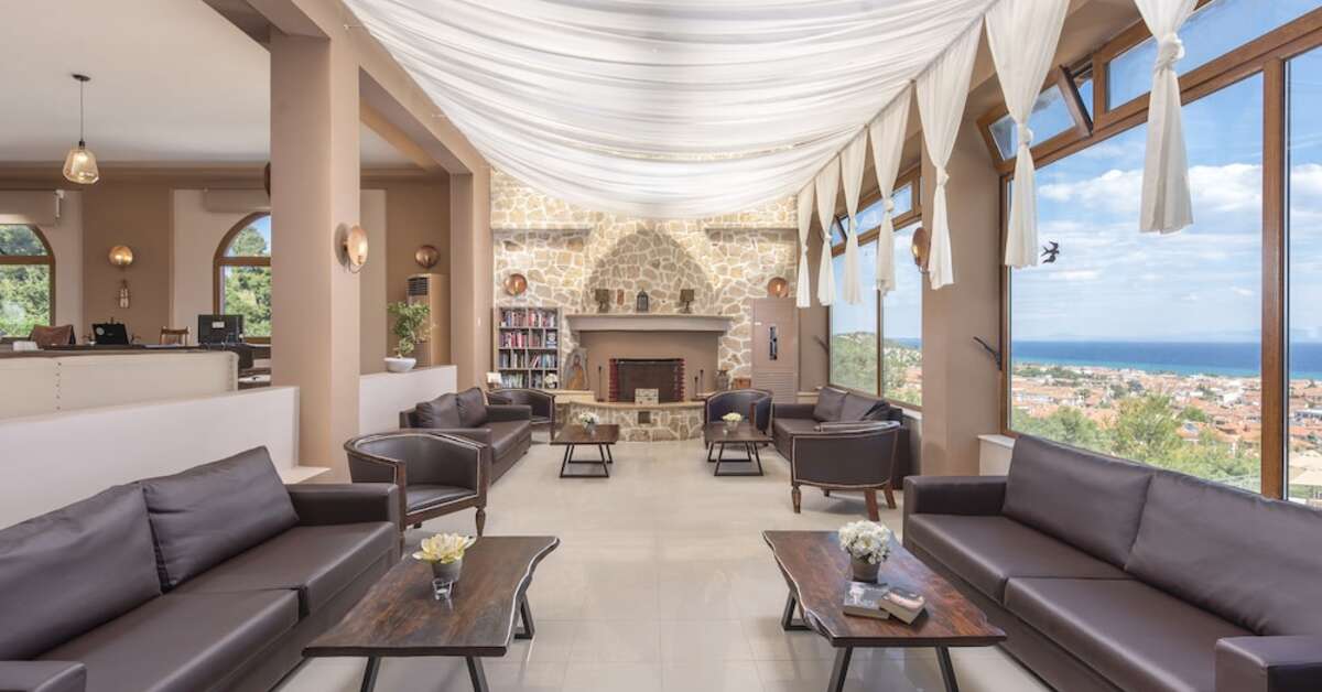 Een foto van het interieur van Alia Palace Luxury Hotel