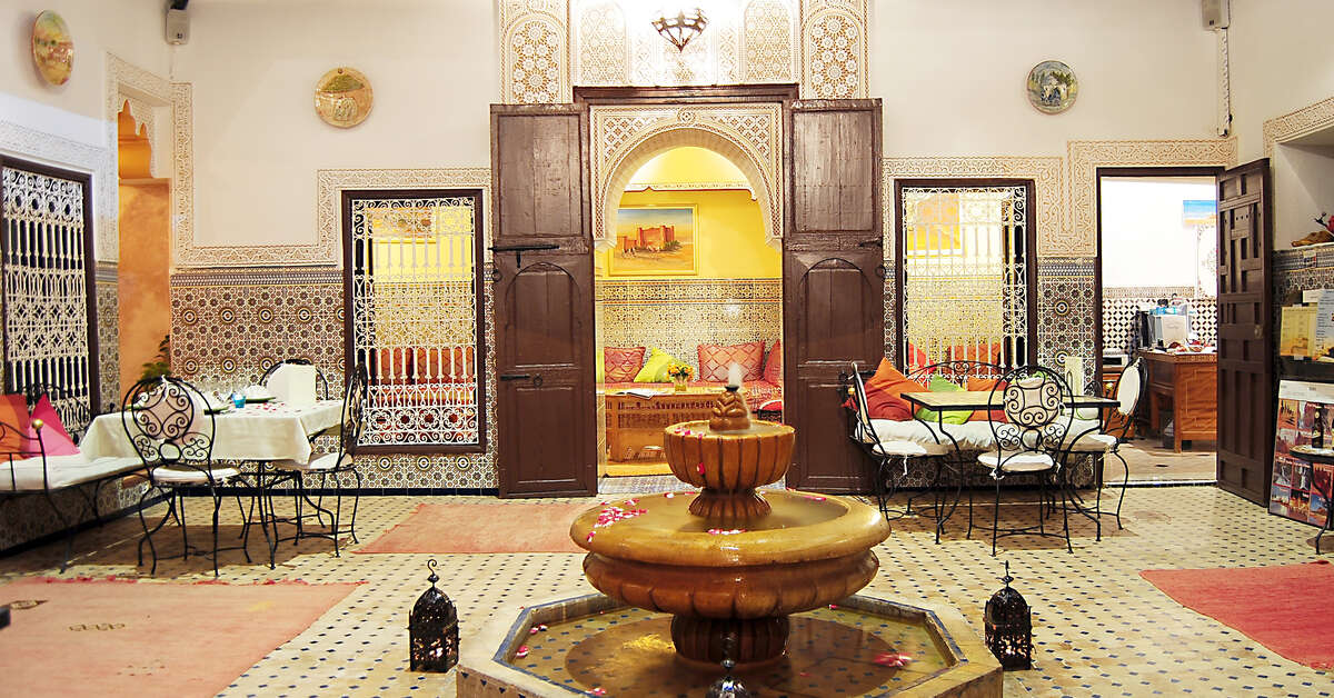 Ein Foto Riad Les Oliviers