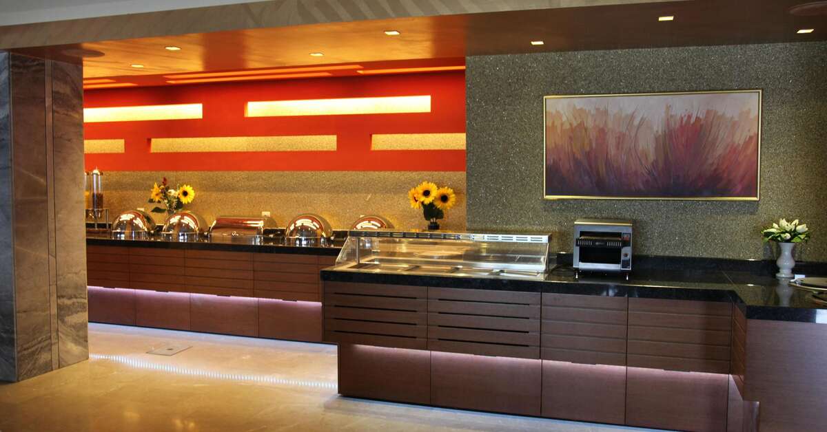 Een foto van het interieur van Hotel John & George
