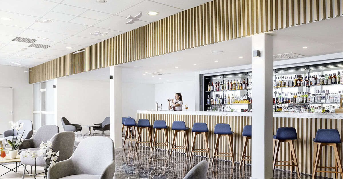 Een foto van de faciliteiten bij Remisens Hotel Albatros
