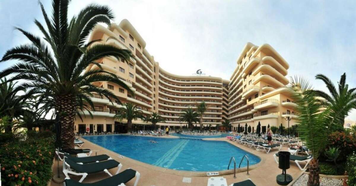 Ein Foto vom Pool im Vila Gale Marina