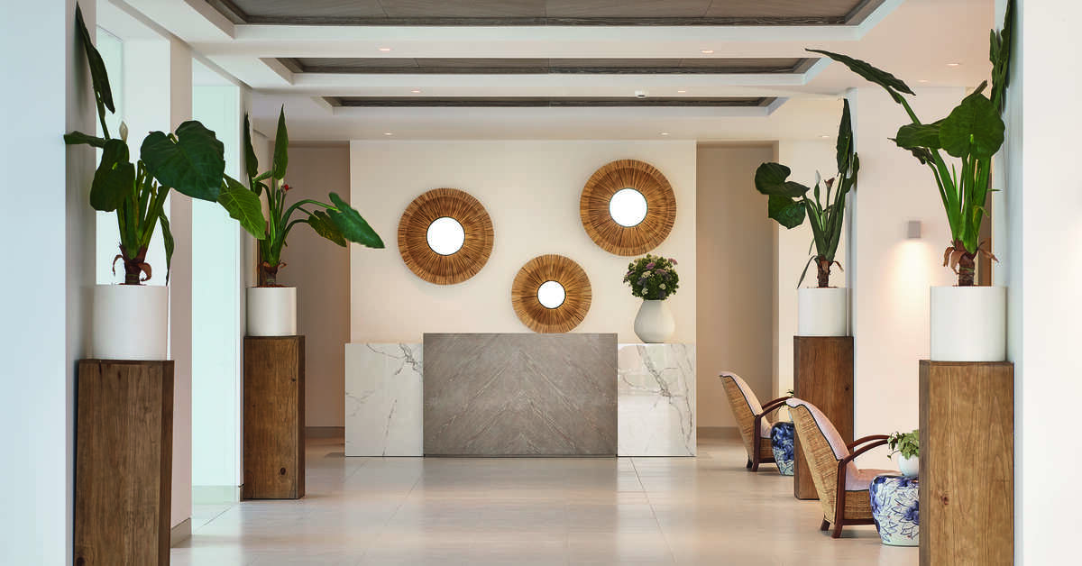 Een foto van het interieur van Domes Noruz Kassandra