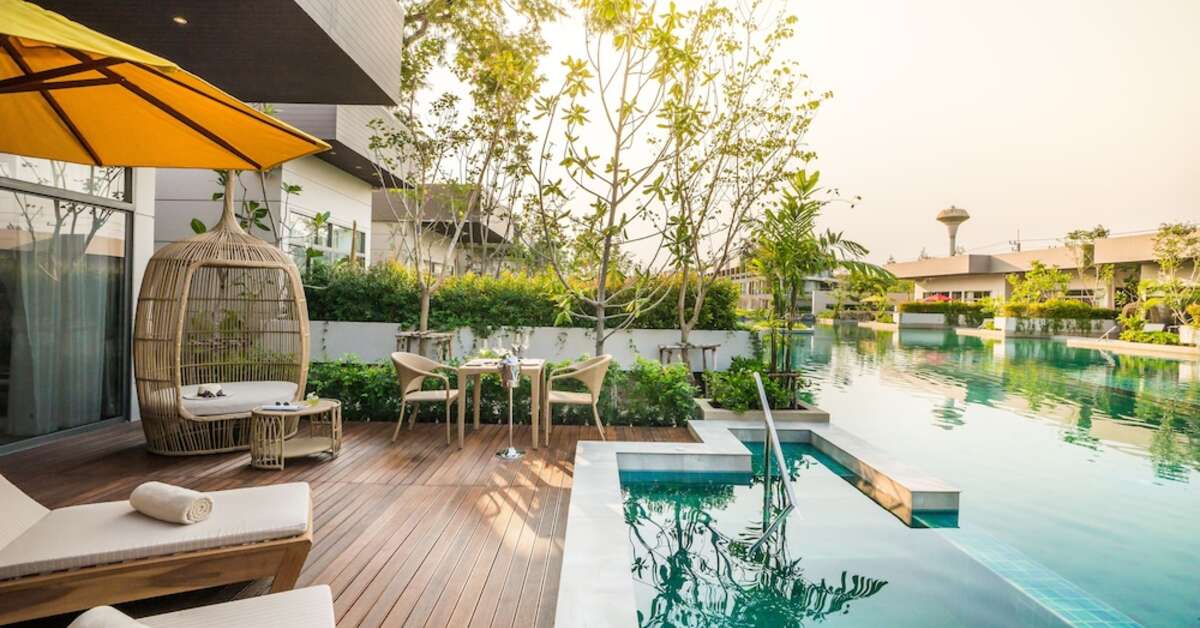 Een foto van het zwembad bij Avani Hua Hin Resort & Villas