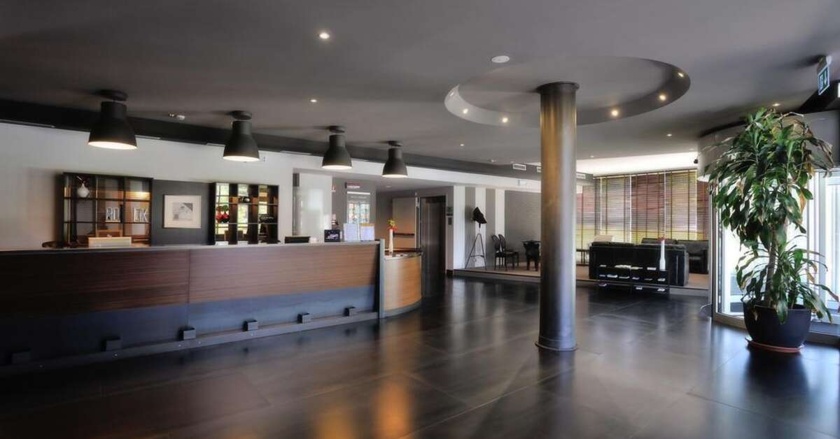Een foto van het interieur van Hotel La Meridiana