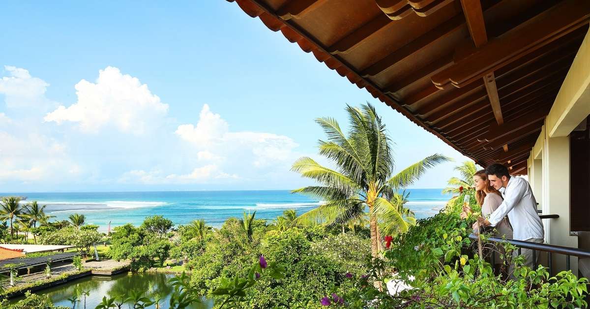 Ein Foto von der Außenansicht des Ayodya Resort Bali