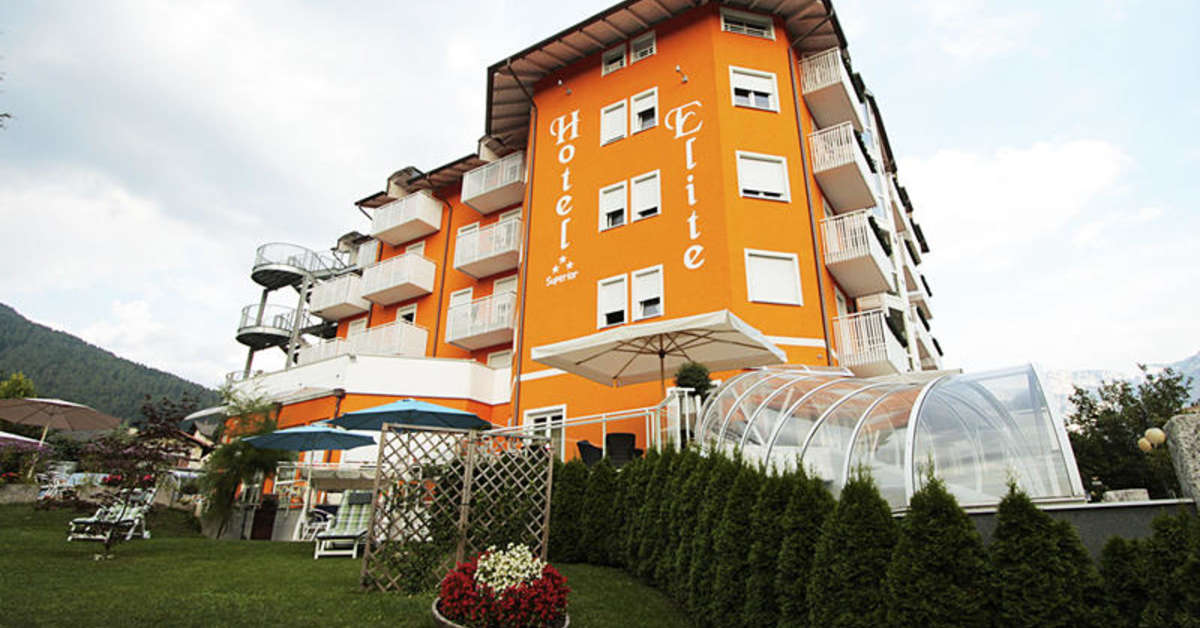 Een foto van de buitenkant van Bio Hotel Elite