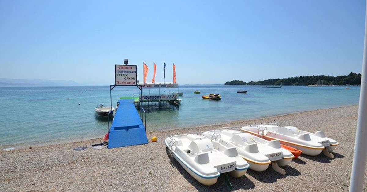 Een foto van het strand bij Ipsos Di Mare Beach Hotel